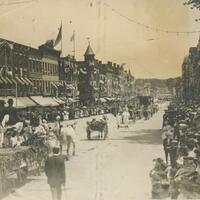 Old Home Week parade on Genesee Street