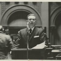 George Michaels Speaking in NYS Assembly Chamber