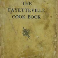 The Fayetteville Cook Book Front Cover