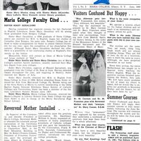 Maria College Promarian Newsletter