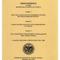 Proceedings of the Rochester Academy of Science