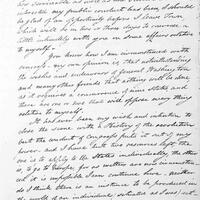 Handwritten letter