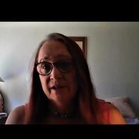 Screenshot of a Zoom meeting with Danielle Bergan