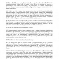 Oral Histories
