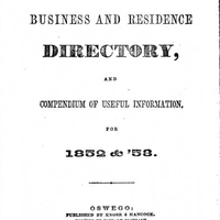 Oswego City Directories