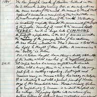 Dr. David Sherwood Kellogg Journals and Archaeological and Historical Materials