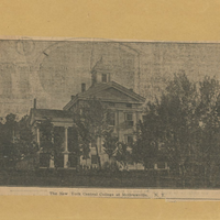 photocopy of picture of building