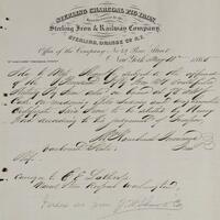 Sterling Iron & Railway Company Correspondence Collection