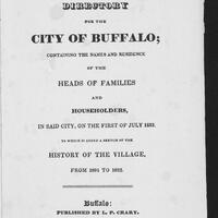 Buffalo City Directories