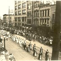 A 1913 suffrage parade