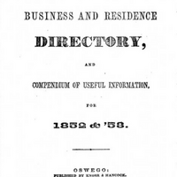 Oswego City Directories