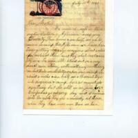 William Suydam letters