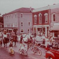 Main Street Smyrna During Old Home Days Parade, 1957