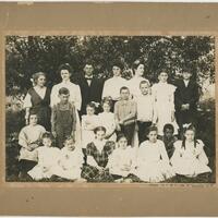 Students and Teachers, circa 1905