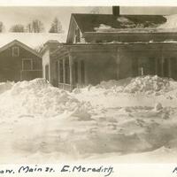 Main Street under Snow