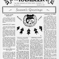Rambler Newsletter