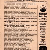 Historic Rockville Centre Telephone Directories