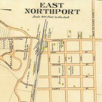Atlas plate of East Northport, New York