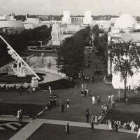 A photograph taken from the Perisphere, August 1939.