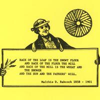 Back cover of The Millers Meal (second ed., 1983)