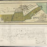Brightwaters Plot Map, 1916