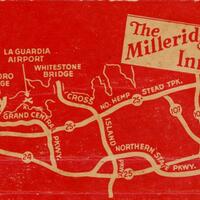 A matchbook from the Milleridge Inn in Jericho, NY