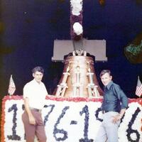Bicentennial Parade float.