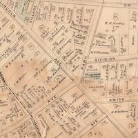 Section of E. Belcher Hyde 1906 Lower Rockville Centre map