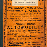 Cover of Directory for the city of Auburn, 1910