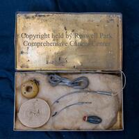 Surgical needles in case