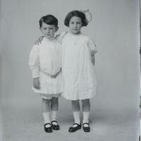 Portrait of Two Siblings Together