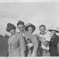 Group shot from the Kniskern Family photo album