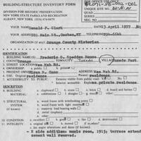 Tuxedo Park National Register of Historic Places Inventory