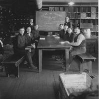 Black and white photograph