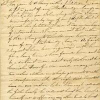 Letter From a Chief of the Stockbridge Tribe to the Superintendent