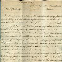 Clarke Family Correspondence