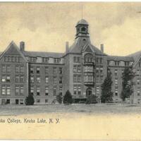 Postcard of Keuka College, Keuka Park NY