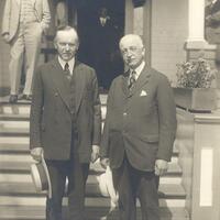 Calvin Coolidge at Paul Smith's College