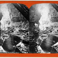Stereograph of Watkins Glen