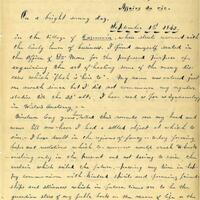 “Private Journal of the Affairs du Vie, 1842-1852,” page 3