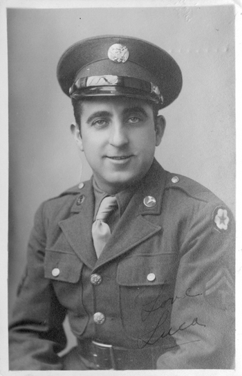 Luca D'Auria in Uniform