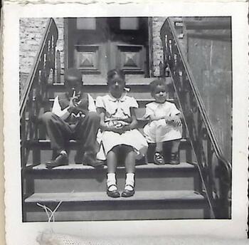 Black and white photograph