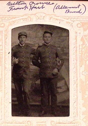 Photograph in an album