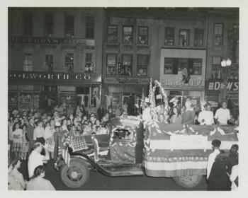 Booker T. Washington Float - 1945