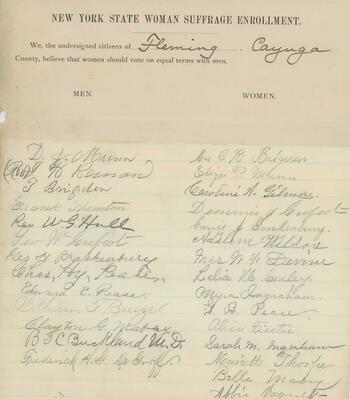 Fleming NY Petition