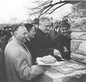 Building the Franklin D. Roosevelt Presidential Library