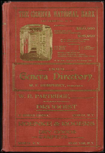 Geneva NY City Directories