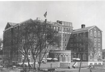 Black and white photograph