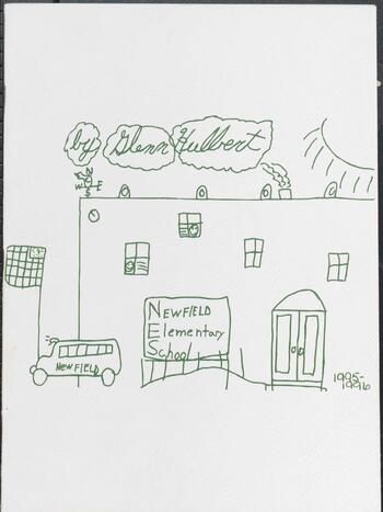 Cover of the 1996 elementary school yearbook