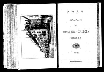 Canisius College Course Catalogs